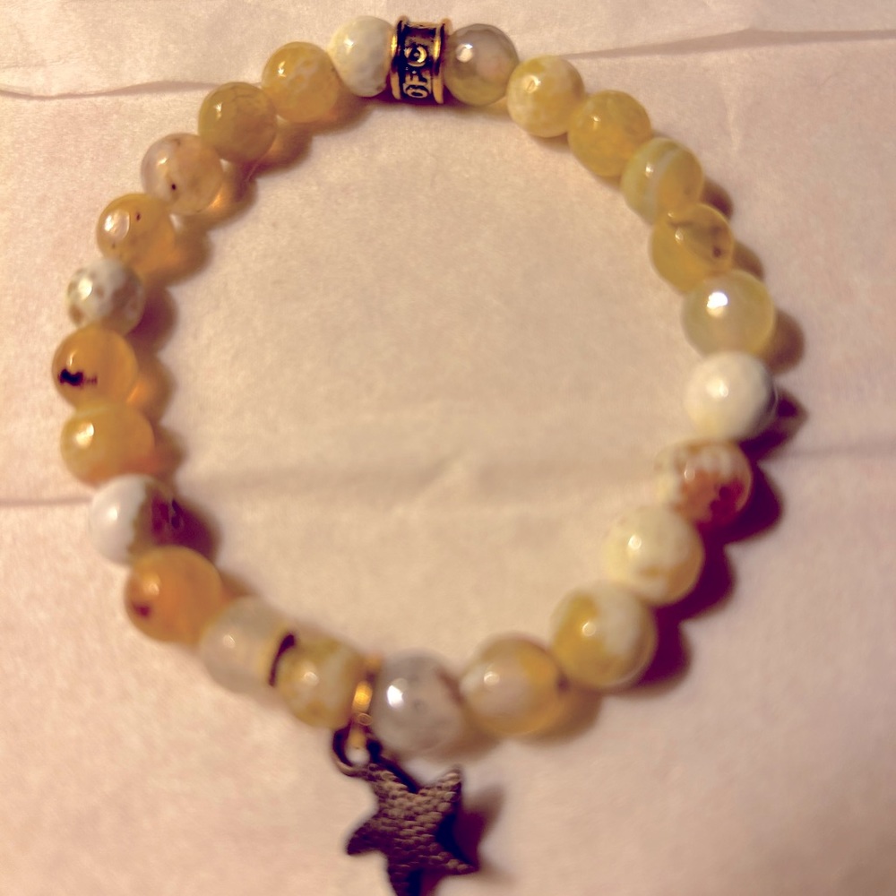 Natural gem stone bracelet
